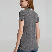 Рубашка поло женская Paname Women, черный меланж