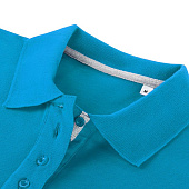 Рубашка поло женская Virma Premium Lady, бирюзовая