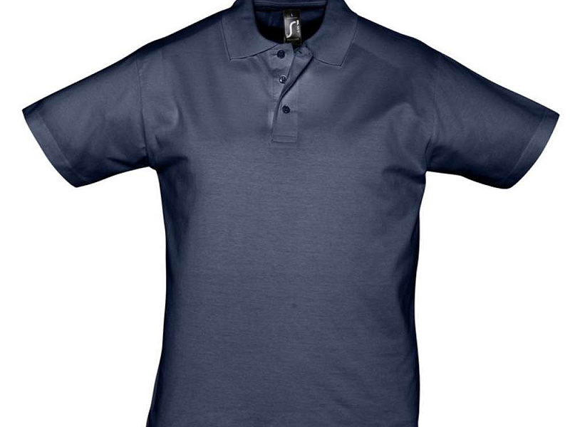 Рубашка поло мужская Prescott Men 170, кобальт (темно-синяя)