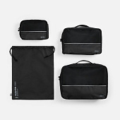 Дорожный набор сумок noJumble 4 в 1, черный