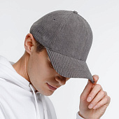 Бейсболка Soft Core, серая