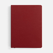 Ежедневник Shall, недатированный, красный