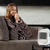 Обогреватель с функцией вентилятора airTune, белый