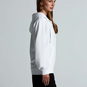 Толстовка на молнии с капюшоном Siverga 2.0, белая