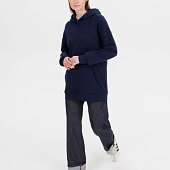 Худи оверсайз унисекс Outshine, темно-синее