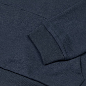 Толстовка с капюшоном унисекс Hoodie, синий меланж