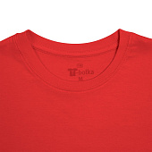 Футболка унисекс T-bolka 140, красная