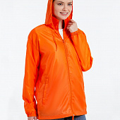 Ветровка унисекс Shift, оранжевая