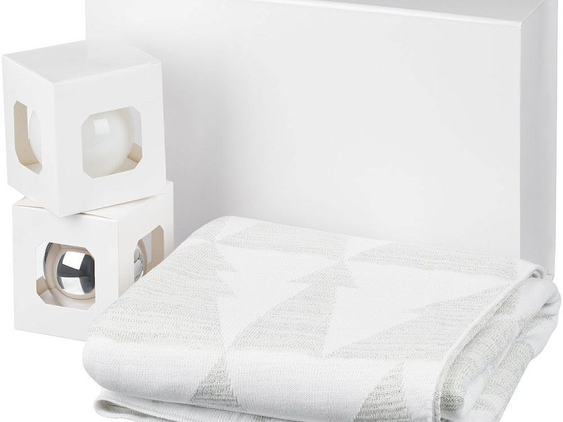 Набор Dancing Queen, белый с серебристым