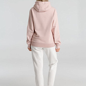 Толстовка с капюшоном унисекс King, розовая