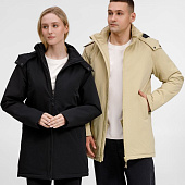 Куртка-парка унисекс Sfera, бежевая