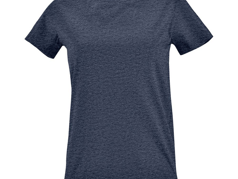 Футболка женская Imperial Fit Women, синий меланж