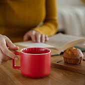 Чашка Fusion, зеленая