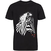 Футболка мужская «Арт-рокстар. Kiss Me», черная