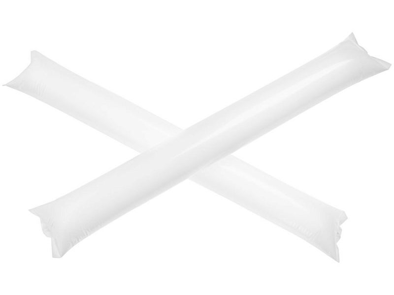 Палки-стучалки для болельщиков «Пошумим», белые