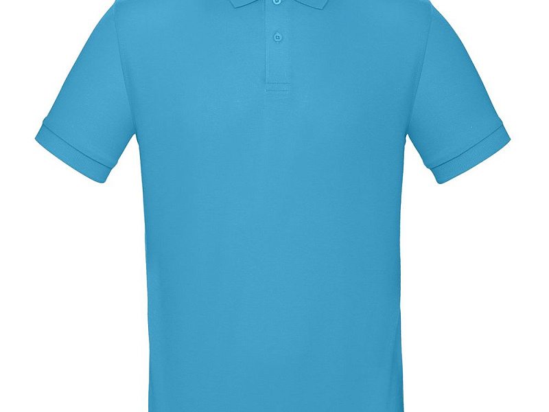 Рубашка поло мужская Inspire, бирюзовая