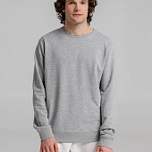 Свитшот унисекс BNC Inspire (Organic), серый меланж