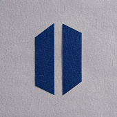 Основа Velkro S для крепления шевронов на липучке, синяя