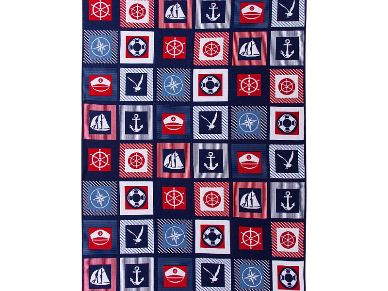 Плед Industry, морской