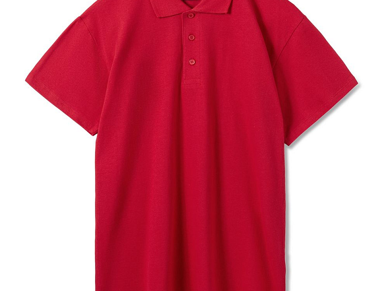 Рубашка поло мужская Summer 170, красная