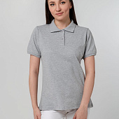 Рубашка поло женская Virma Stretch Lady, серый меланж