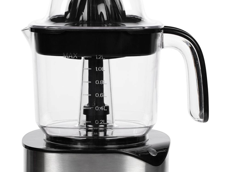 Электрическая соковыжималка для цитрусовых Source Force, серебристо-черная