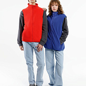 Жилет флисовый унисекс Nesse, красный