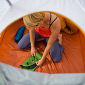 Надувной коврик Static V Recon, зеленый