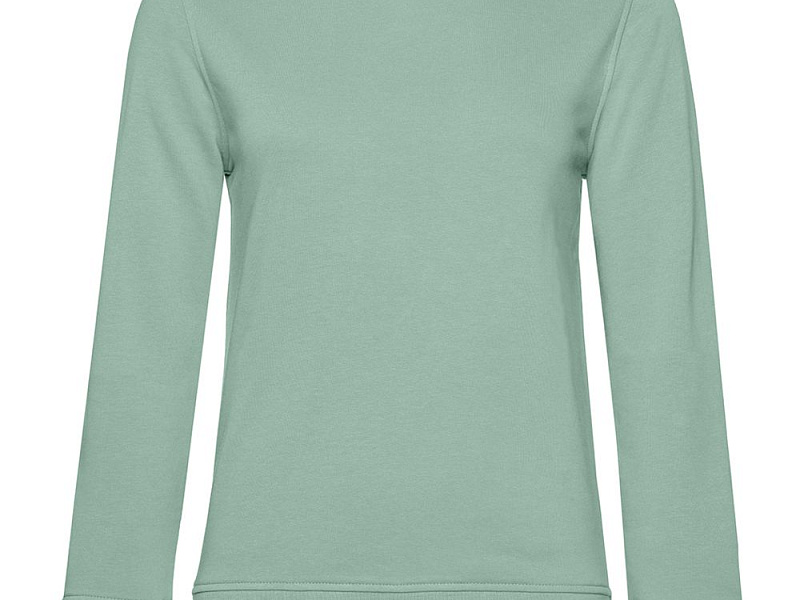 Свитшот женский BNC Inspire (Organic), серо-зеленый