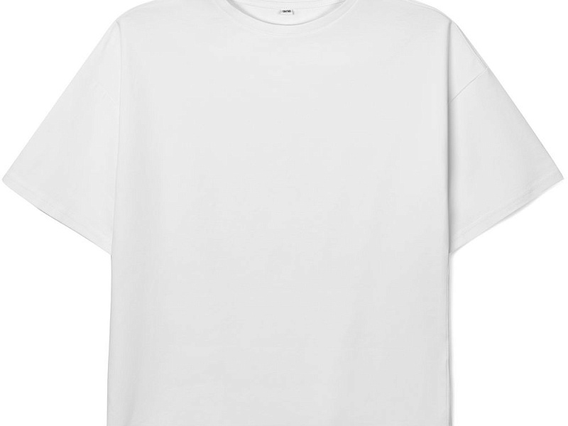 Футболка детская оверсайз Teezer, белая