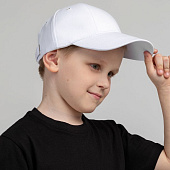 Бейсболка детская Capture Kids, белая