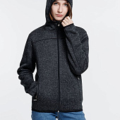 Куртка с капюшоном унисекс Gotland, черная