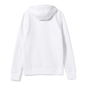 Толстовка на молнии с капюшоном унисекс King, белая