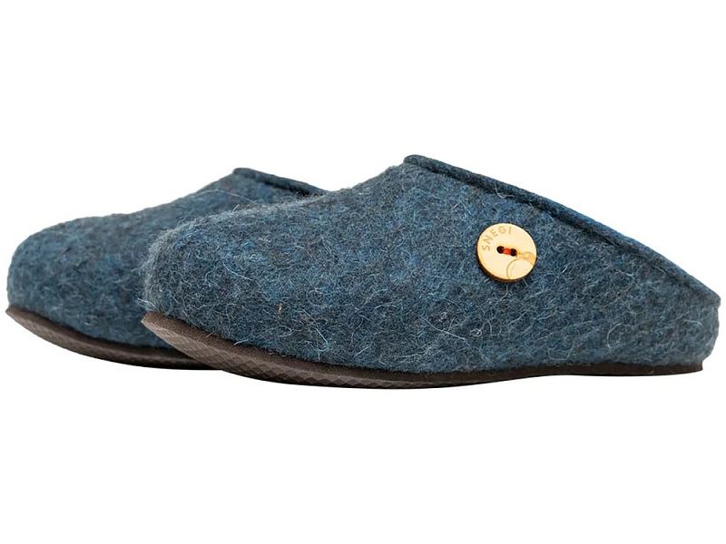 Домашние валенки Step, темно-синие (индиго)