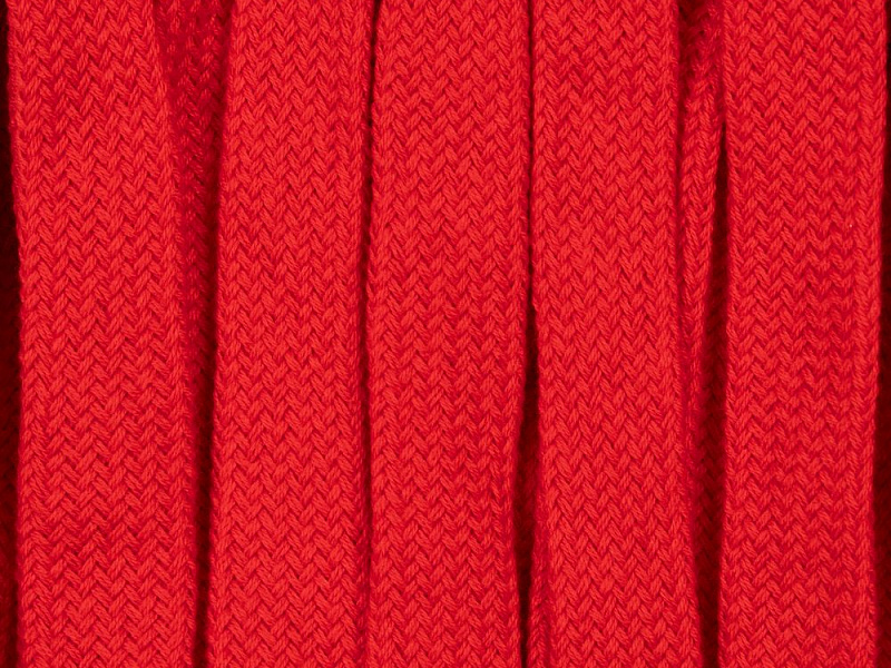Плоский шнур Cord XL, красный, 190 см