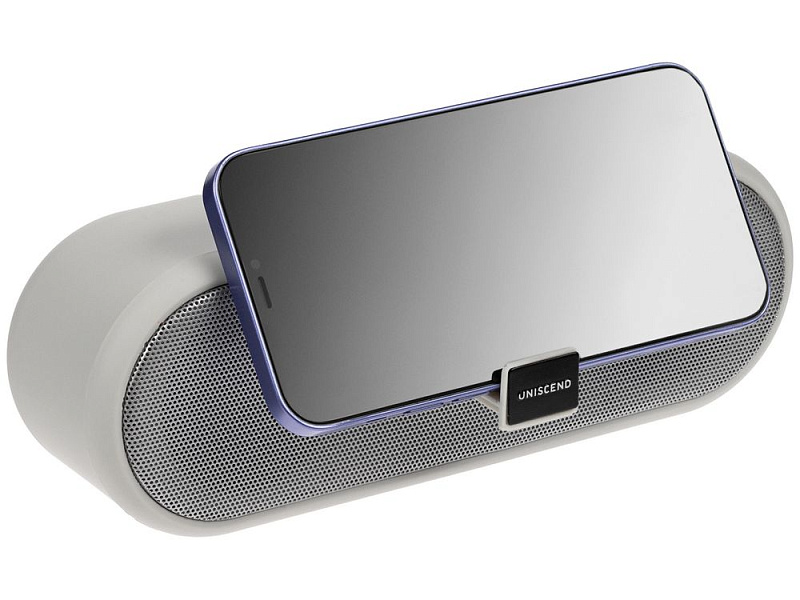 Беспроводная стереоколонка Uniscend Roombox, светло-серая