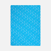 Флисовый плед Feltro Color Plus с печатью на заказ, M