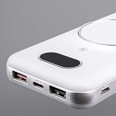 Внешний аккумулятор Omni Pro 10000 мАч, белый