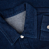 Куртка джинсовая O1, темно-синяя