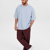 Джемпер с коротким рукавом Siluetti Volumica, светло-голубой