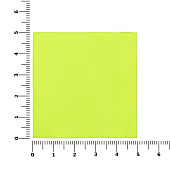 Лейбл тканевый Epsilon, L, желтый неон