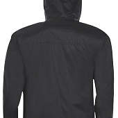 Ветровка Skate, черная с серым