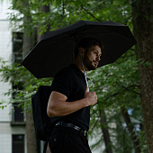 Зонт складной Basic, черный