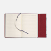 Ежедневник Petrus Flap, недатированный, красный