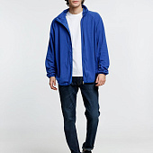 Куртка флисовая унисекс Fliska, ярко-синяя