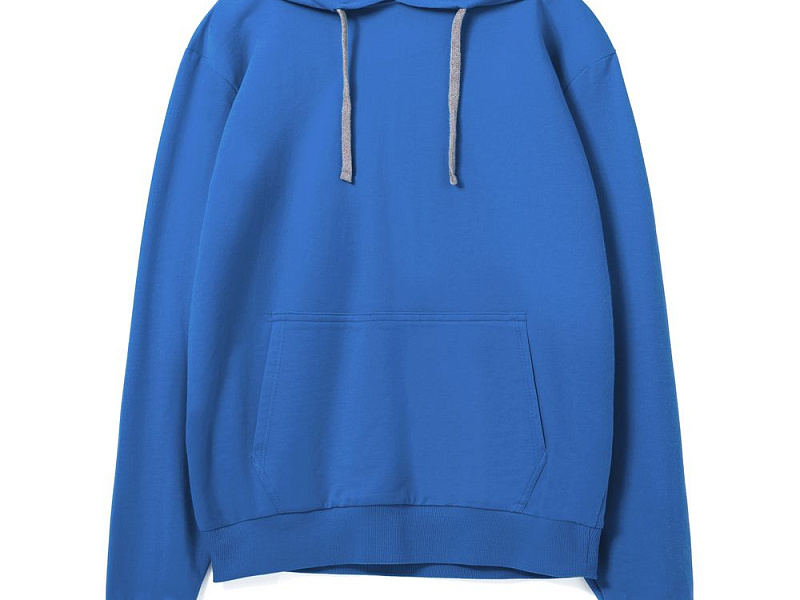 Толстовка с капюшоном Unit Kirenga, ярко-синяя