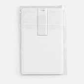 Флешка Card, 16 Гб, белая