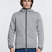 Куртка с капюшоном унисекс Gotland, серая