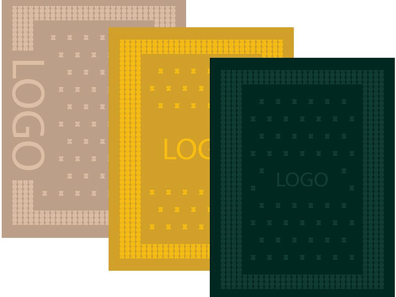 Плед на заказ Reframe Plus, М, полушерсть