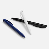Ручка шариковая Clear Solid, черная